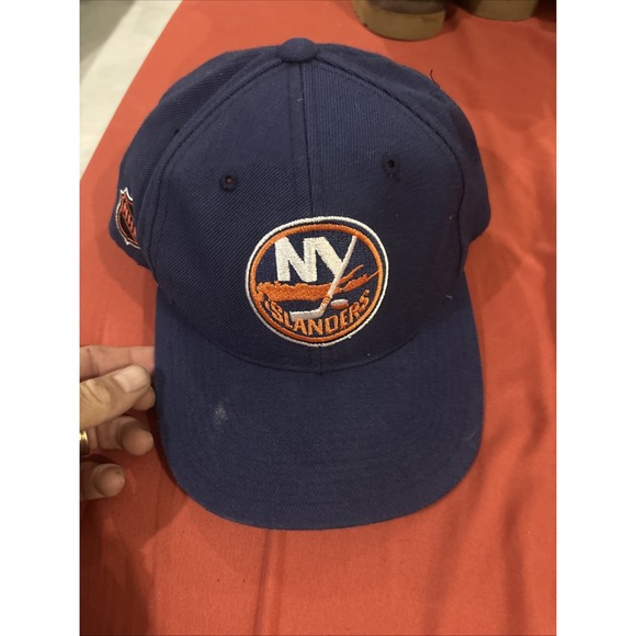 90s Sports Specialties Snapback Hat Rare NY Islanders Nwt Deadstock